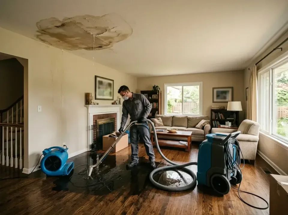 attic-pipe-burst-ceiling-drip-008 — frequently asked questions, Water Damage Restoration & Carpet Care in San Carlos Park, FL